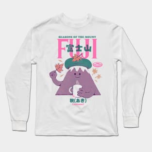 Mont Fuji Seasons - Autumn Long Sleeve T-Shirt